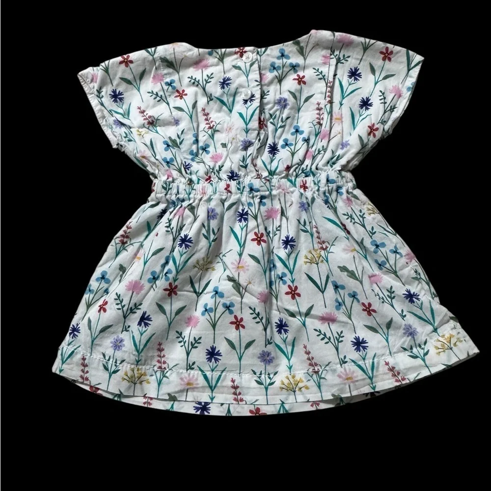 Gymboree White Floral Baby Dress